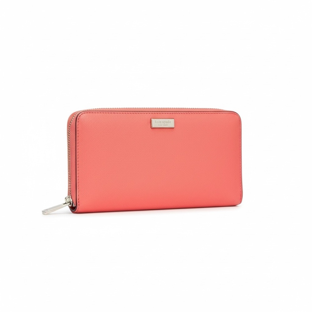 Kate Spade Coral Zip-Around Wallet